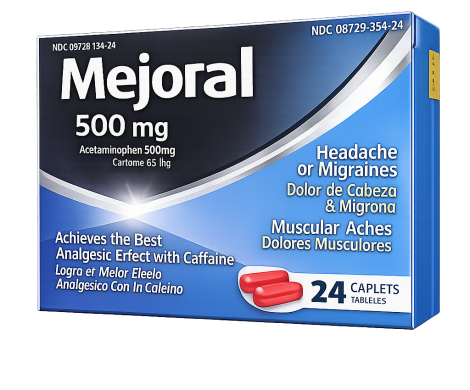MEJORAL 500 mg X 24