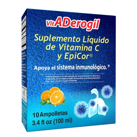 vitADEROGIL 10 AMPOLLETAS 100 ML